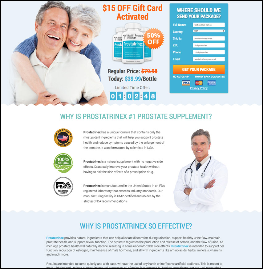 Prostatrinex Exposed