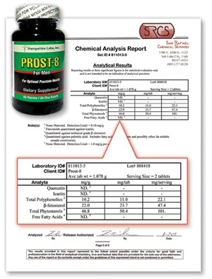 Prost 8 Lab Report